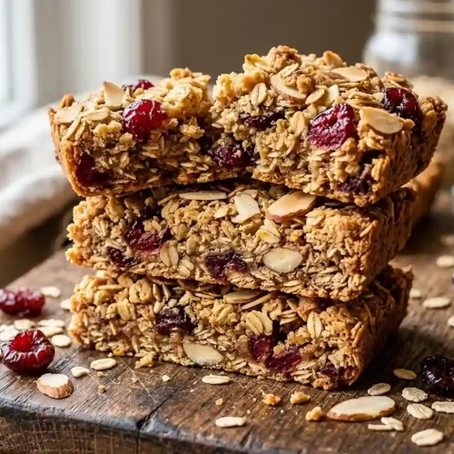 Cherry Almond Granola Cookie Bars 5 Cherry Almond Granola Cookie Bars