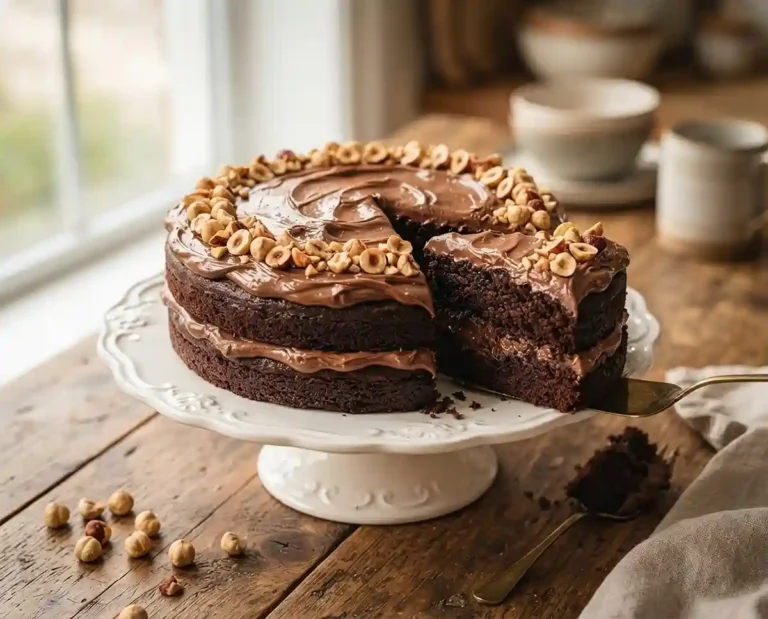 Chocolate Nutella Cake