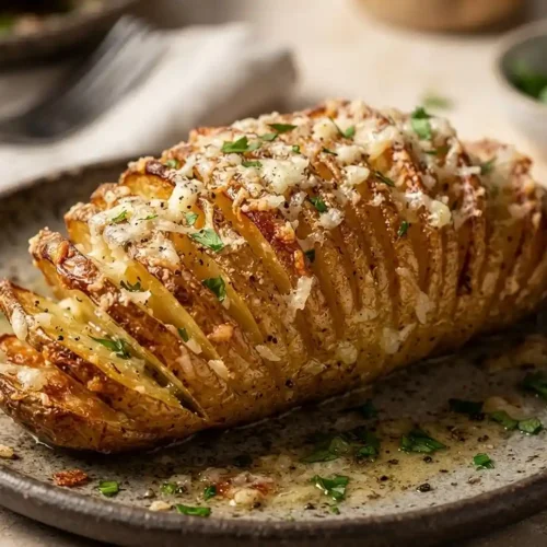 Crispy Parmesan Accordion Potatoes