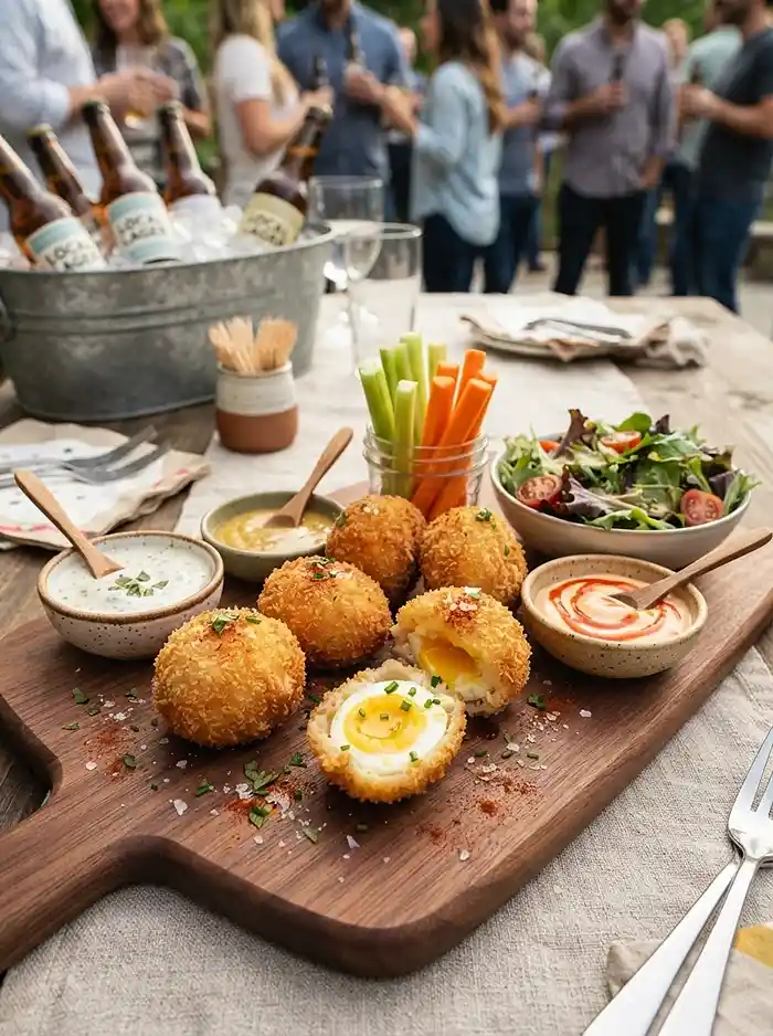 Fried Panko Crust Egg Balls 4 Easy Gluten-Free Baked Egg Ball Recipe