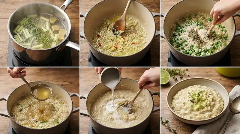 Gluten-Free Lemongrass Risotto 3 Easy Gluten-Free Lemongrass Risotto