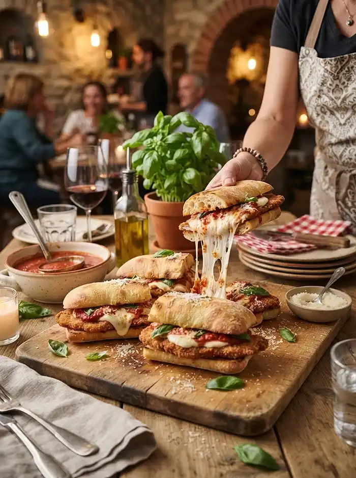 Gluten-Free Veal Parmesan Sandwich 4 Easy Gluten-Free Veal Parmesan Sandwich