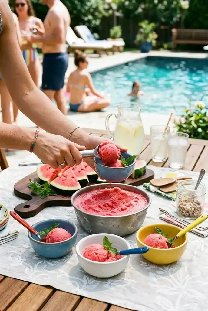 2-Ingredient Gluten-Free Watermelon Ice Cream 4 Easy Watermelon Ice Cream