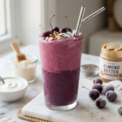 Gluten-Free Cherry Vanilla Protein Smoothie 5 Gluten-Free Cherry Vanilla Protein Smoothie