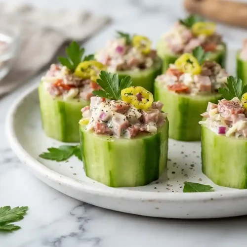 Gluten-Free Italian Grinder Cucumber Cups 5 Gluten-Free Italian Grinder Cucumber Cups