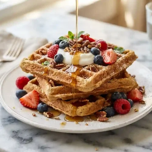 Gluten-Free Maple Vanilla Waffles 5 Gluten-Free Maple Vanilla Waffles