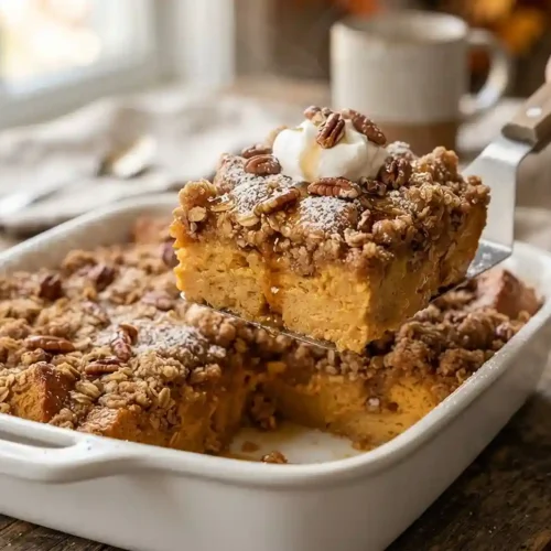 Gluten-Free Pumpkin French Toast Casserole