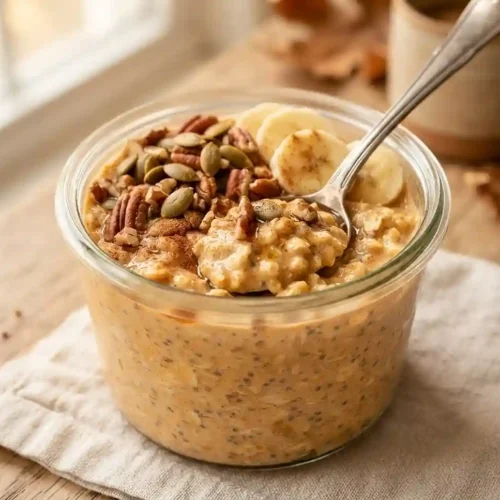 Gluten-Free Pumpkin Spice Overnight Oats 5 Gluten-Free Pumpkin Spice Overnight Oats