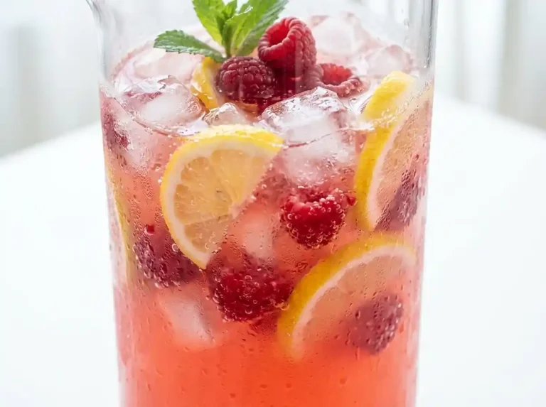 Gluten-Free Sugar-free raspberry lemonade​