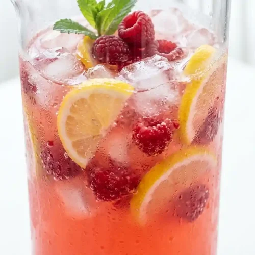 Gluten-Free Sugar-free raspberry lemonade​
