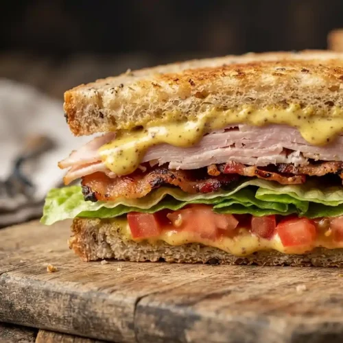 Gluten-Free honey mustard turkey sandwich​
