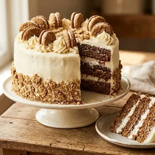 Gluten-Free Oatmeal Creme Pie Cake 5 Gluten-Free oatmeal creme pie cake
