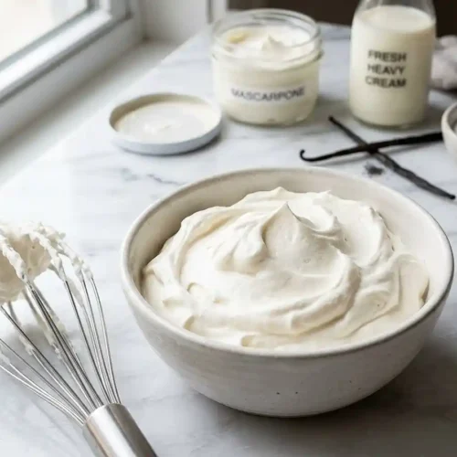 Gluten-Free Whipped Mascarpone Frosting 5 Gluten-Free whipped mascarpone frosting