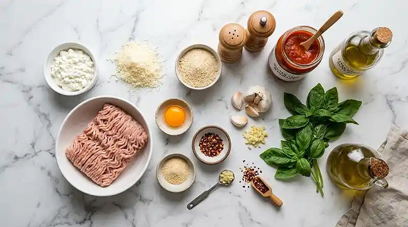 High-Protein Chicken Cottage Cheese Meatballs 2 High-Protein Chicken Meatballs