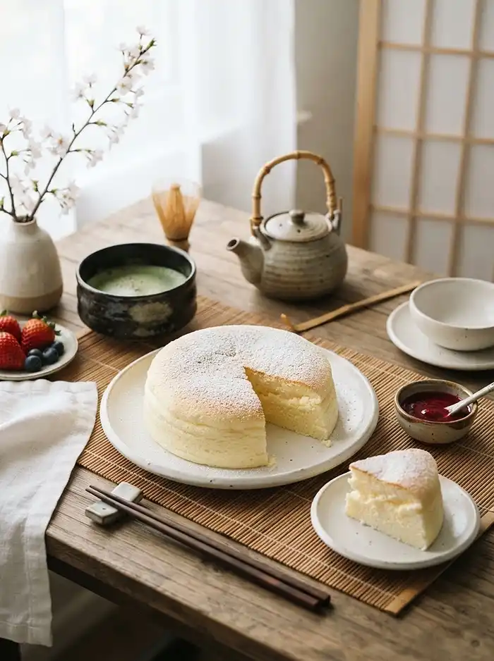 Air Fryer Japanese Cheesecake 4 Homemade Gluten-Free Japanese Soufflé Cheesecake