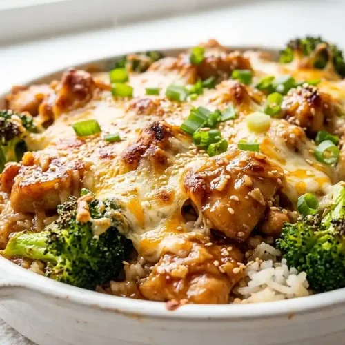 Honey Garlic Chicken Broccoli Rice Bake 5 Honey Garlic Chicken Broccoli Rice Bake
