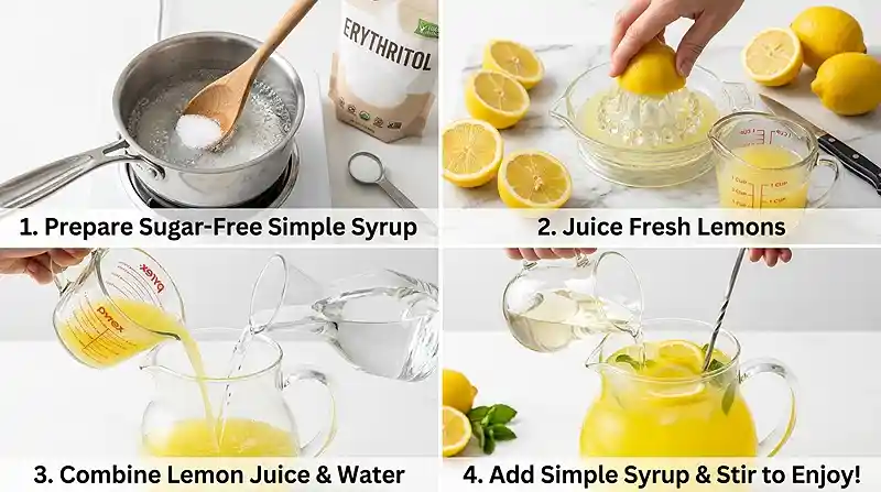 Gluten-Free Sugar-Free Lemonade 3 Lemonade Recipe sugar free
