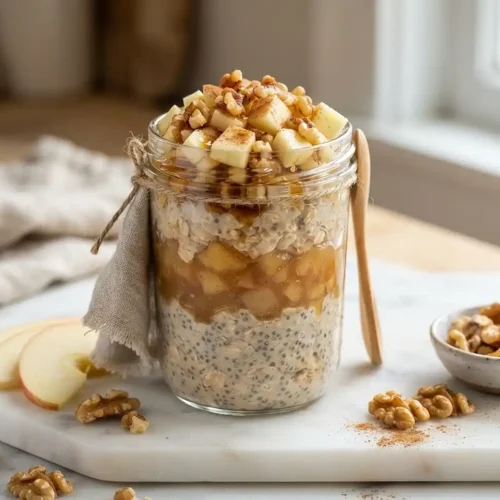 Maple Apple Chia Oat Jars Recipe 5 Maple Apple Chia Oat Jars Recipe