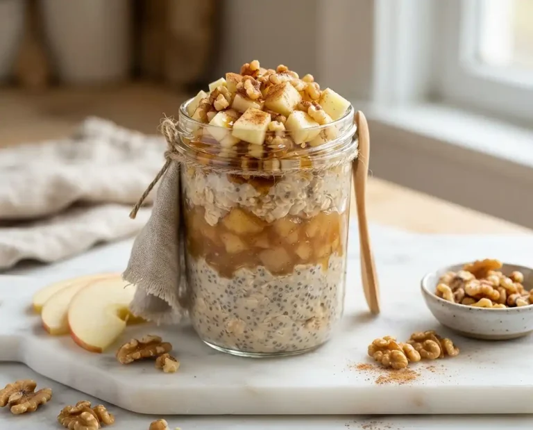Maple Apple Chia Oat Jars Recipe