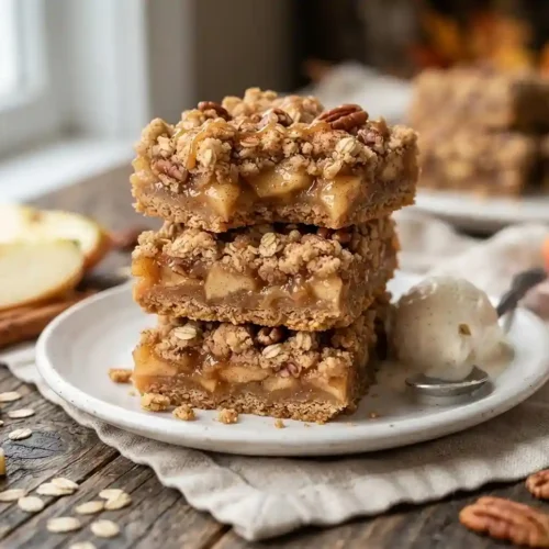 Oatmeal Cookie Apple Cobbler Bars 5 Oatmeal Cookie Apple Cobbler Bars