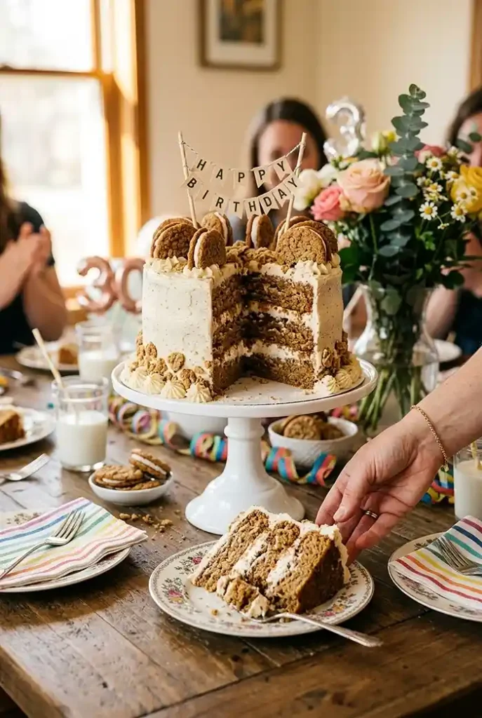Gluten-Free Oatmeal Creme Pie Cake 4 Oatmeal Cookie Cake