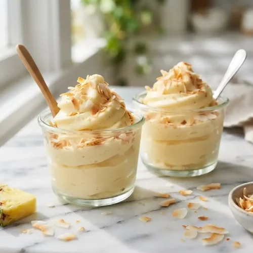 Pineapple Coconut Soft Serve Cups 5 Pineapple Coconut Soft Serve Cups