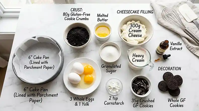Gluten-Free Oreo Basque Cheesecake Recipe 2 basque cheesecake recipe