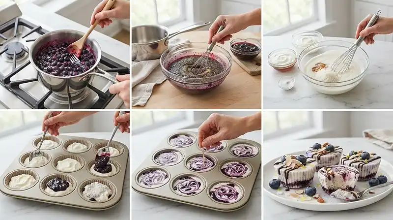 Blueberry Coconut Chia Freezer Cups 3 blueberry coconut chia pudding