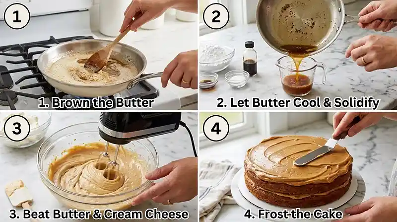 brown butter icing​