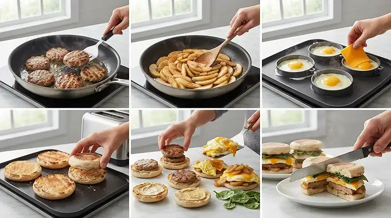gluten-free breakfast sandwich