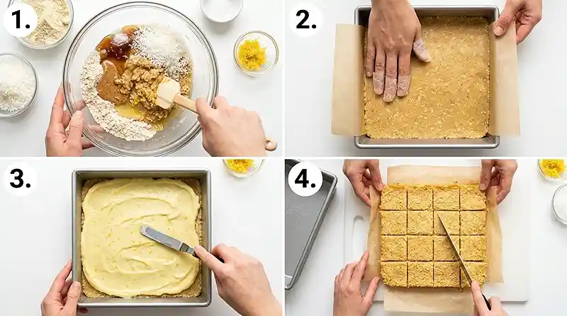 lemon coconut cookie dough