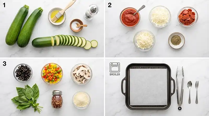 Gluten-Free Loaded Pizza Zucchini Bites 2 loaded veggie snack