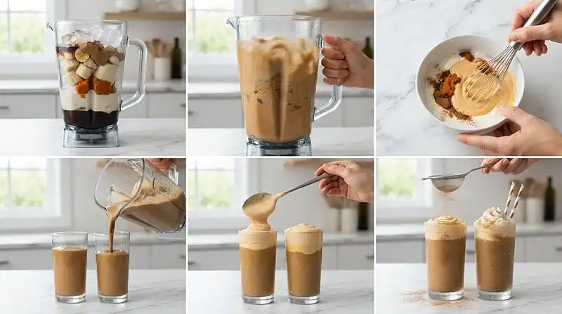Pumpkin Cream Cold Brew Protein Smoothie 3 pumpkin cold brew breakfast