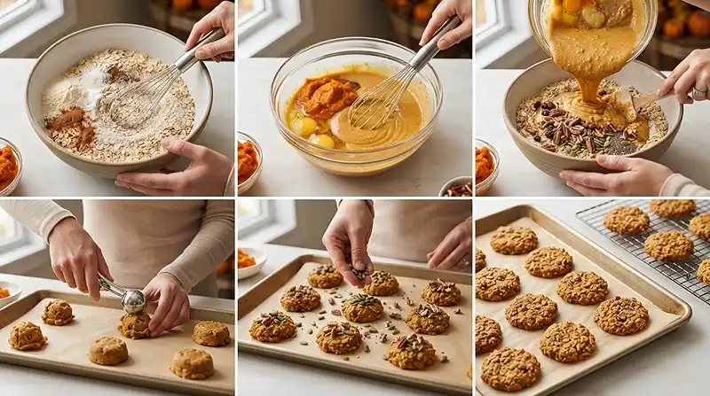 Pumpkin Protein Breakfast Cookies 3 pumpkin protein breakfast
