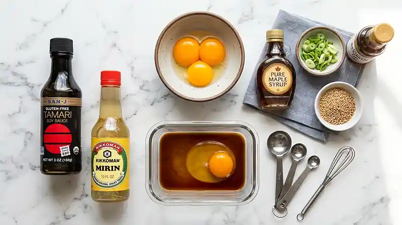 Gluten-Free Soy Sauce Cured Egg Yolks 2 soy sauce cured egg yolk recipe