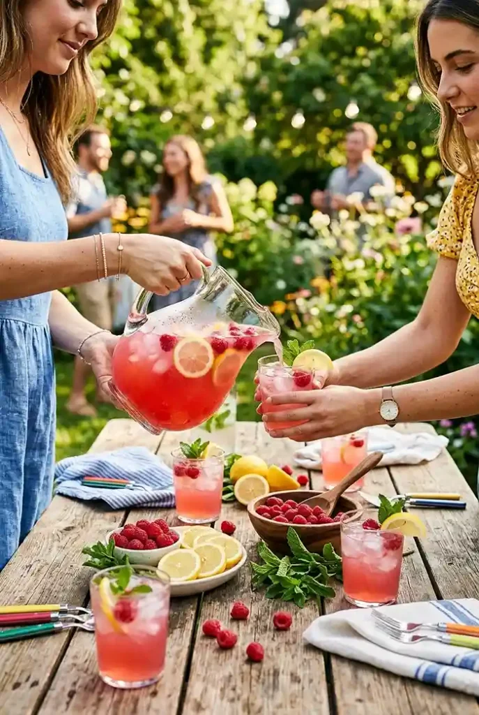 Gluten-Free Sugar-Free Raspberry Lemonade 4 sugar free lemonade mix