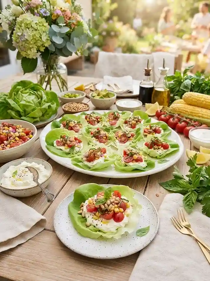 Whipped Feta Tomato Corn Cups 4 summer entertaining