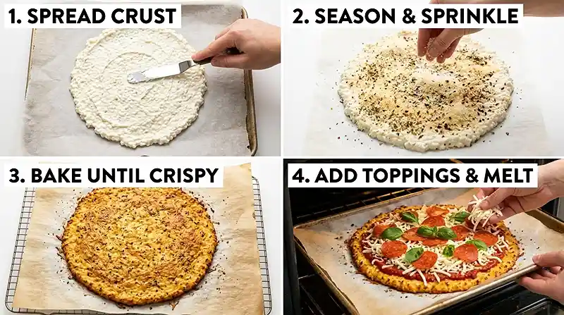 ​ cottage cheese pizza