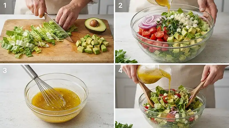 Avocado Romaine Salad 3 Best Gluten-Free Avocado Romaine Salad Recipe