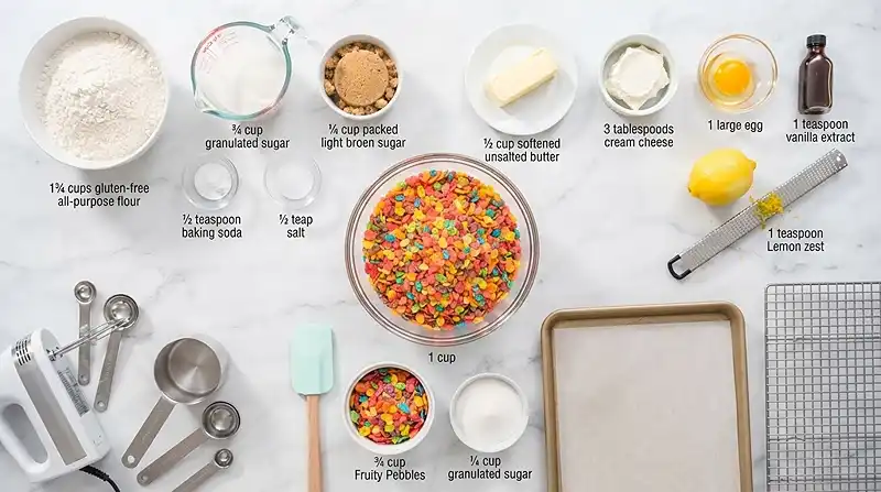 Gluten-Free Fruity Pebbles Cookies 2 Best Gluten-Free Fruity Pebbles Cookies Recipe