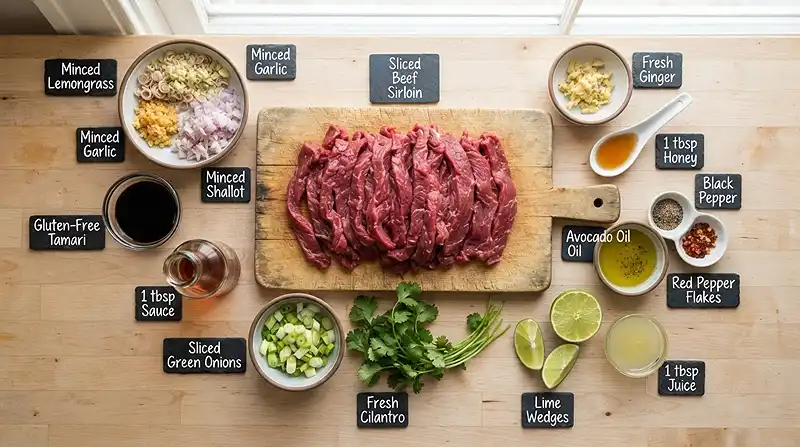 Vietnamese Lemongrass Beef 2 Best Gluten-Free Vietnamese Lemongrass Beef Recipe