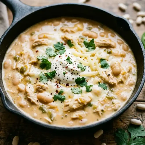 Creamy White Chicken Pumpkin Chili 4 Creamy White Chicken Pumpkin Chili