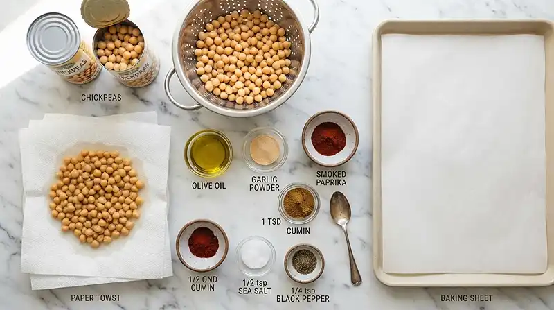 How to bake Gluten-Free chickpeas 2 Easy Gluten-Free Baked Chickpeas
