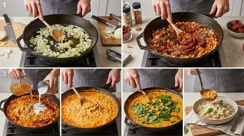 Easy Gluten-Free Marry Me Chickpeas Recipe