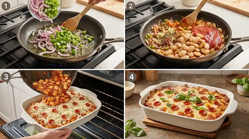 Gluten-Free Pizza Butter Beans Bake 3 Easy Gluten-Free Pizza Butter Beans