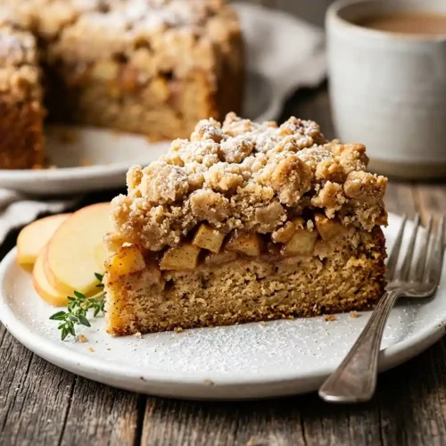Gluten-Free Apple Butter Crumb Cake