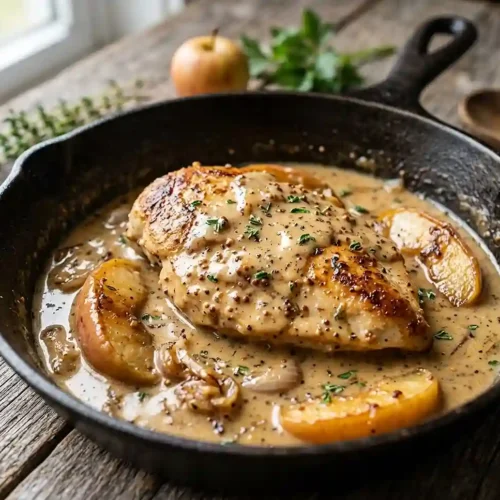 Gluten-Free Apple Cider Dijon Chicken Skillet 5 Gluten-Free Apple Cider Dijon Chicken Skillet