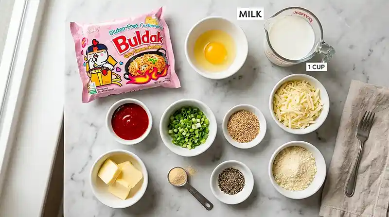 Gluten-Free Buldak Carbonara