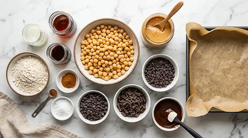Chickpea Cookie Dough Bark Recipe 2 Gluten-Free Chickpea Cookie Dough Bark