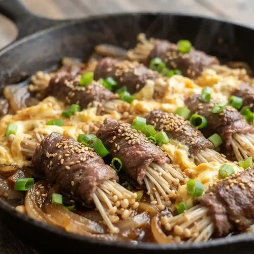Gluten-Free Enoki Beef Rolls 5 Gluten-Free Enoki Beef Rolls